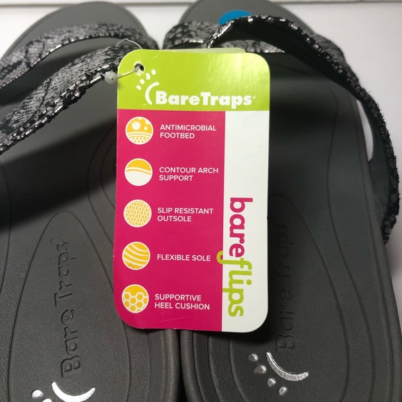 BareTraps Sandals New With Tags Size 10 Silver wonderfoam - Picture 7 of 11